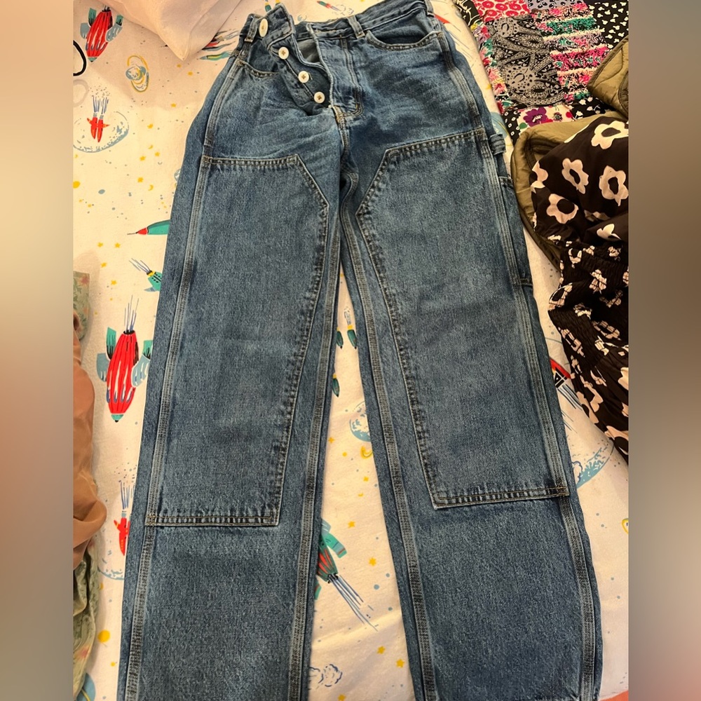 Jesse Kamm Patchfront Handy pants denim